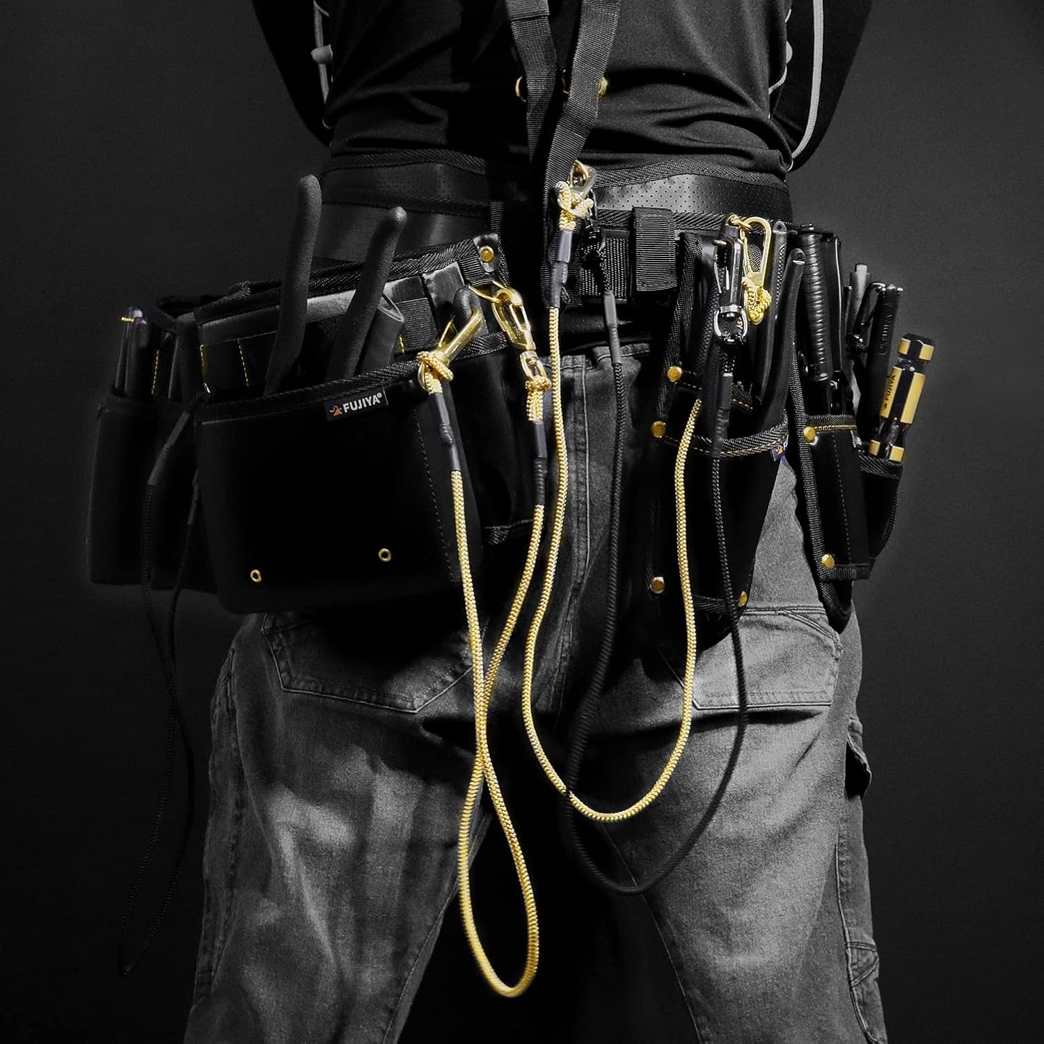 偏心パワーペンチ(黒金) 225mm バリ処理機能付き