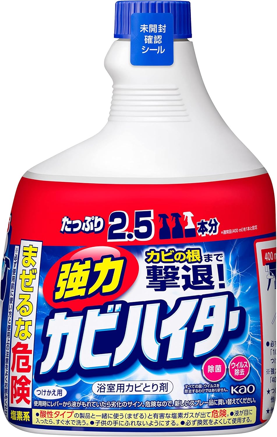 強力カビハイター 風呂用洗剤 付替用 1000ml【大容量】