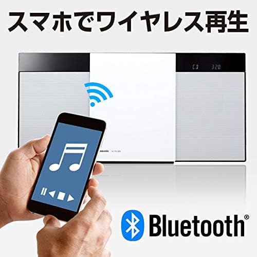 パナソニック Bluetooth対応ミニコンポ USB録音機能 SC-HC320-W