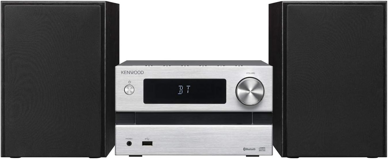 KENWOOD M-EB50-S Bluetooth対応コンパクトHi-Fiシステム（25W×2）シルバー