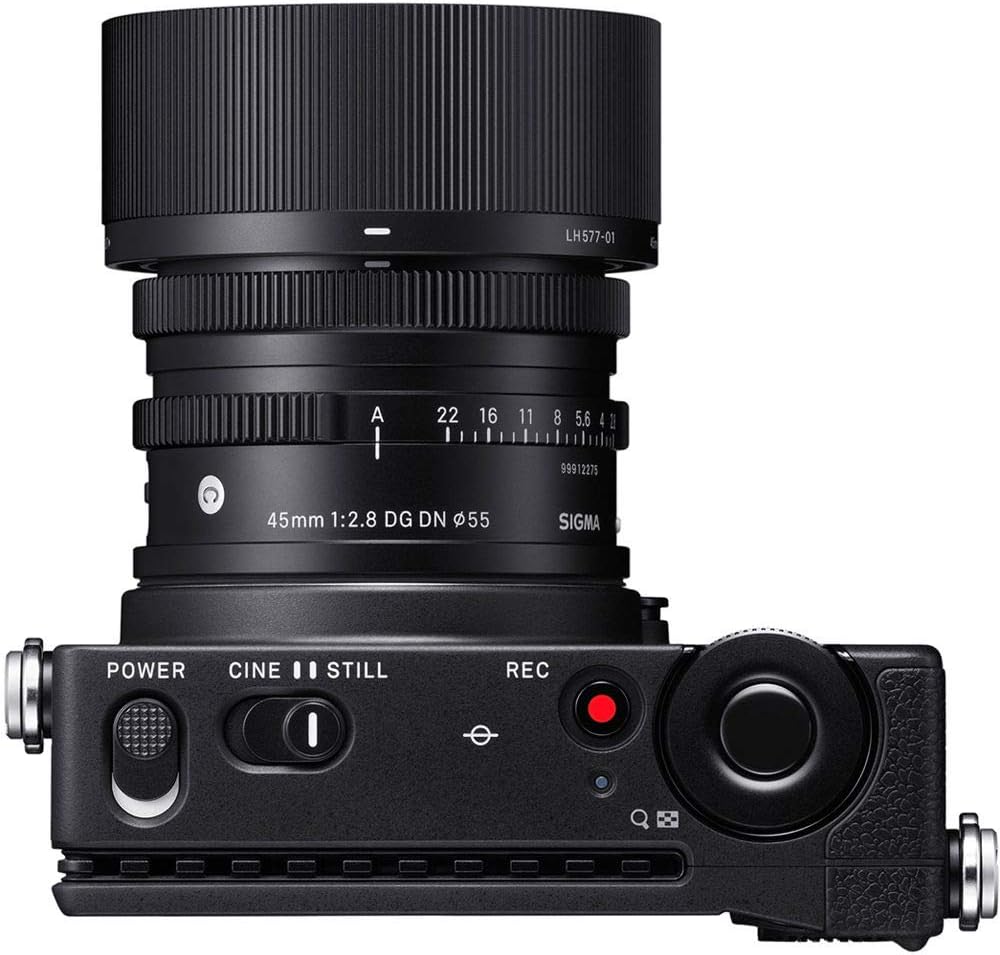 SIGMA fp フルサイズミラーレス一眼カメラ 45mm F2.8 DG DNキット ブラック