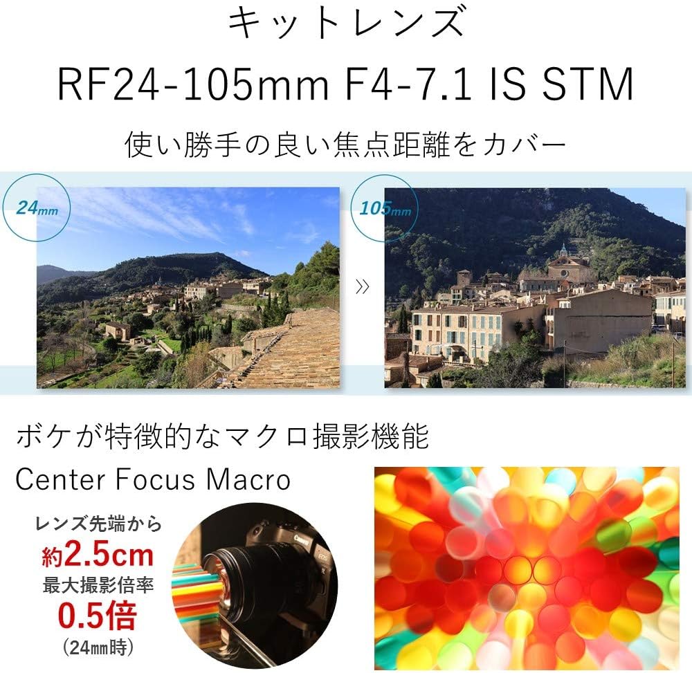 Canon EOS RP ミラーレスカメラ RF24-105mm レンズキット