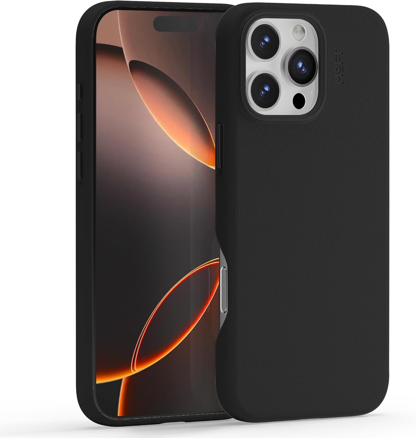 iPhone 16 Pro用 MagSafe対応レザーケース 高耐久 軽量 ワイヤレス充電対応