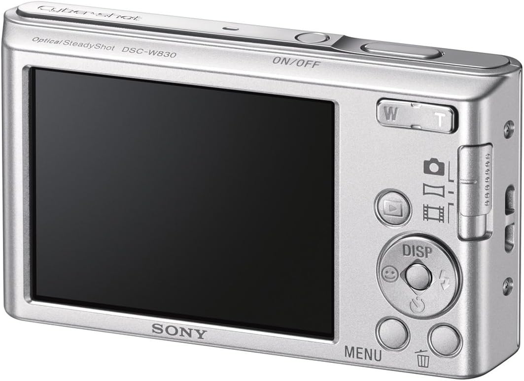 コンパクトデジタルカメラ SONY Cyber-shot DSC-W830 シルバー 光学ズーム8倍