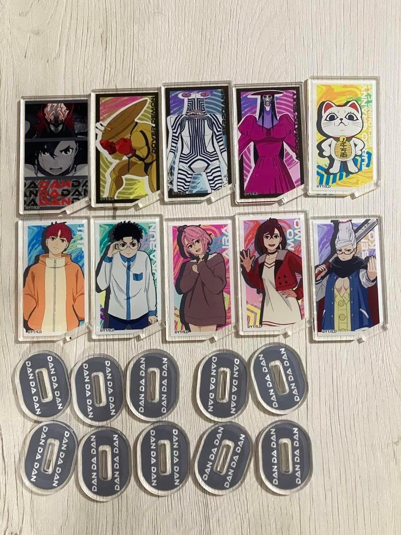 ダンダダン アクリルカードスタンド フルコンプセット 10点