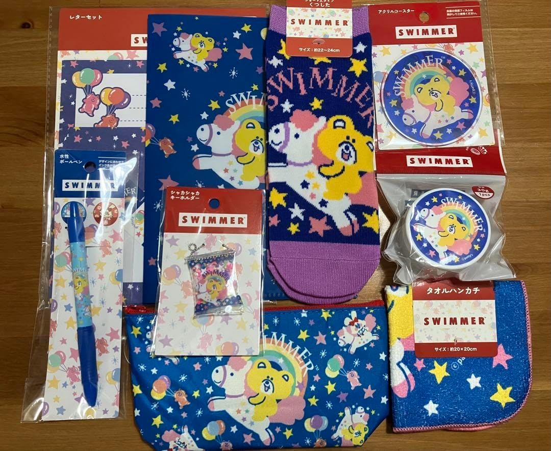 セリア SWIMMER グッズ 9点セット
