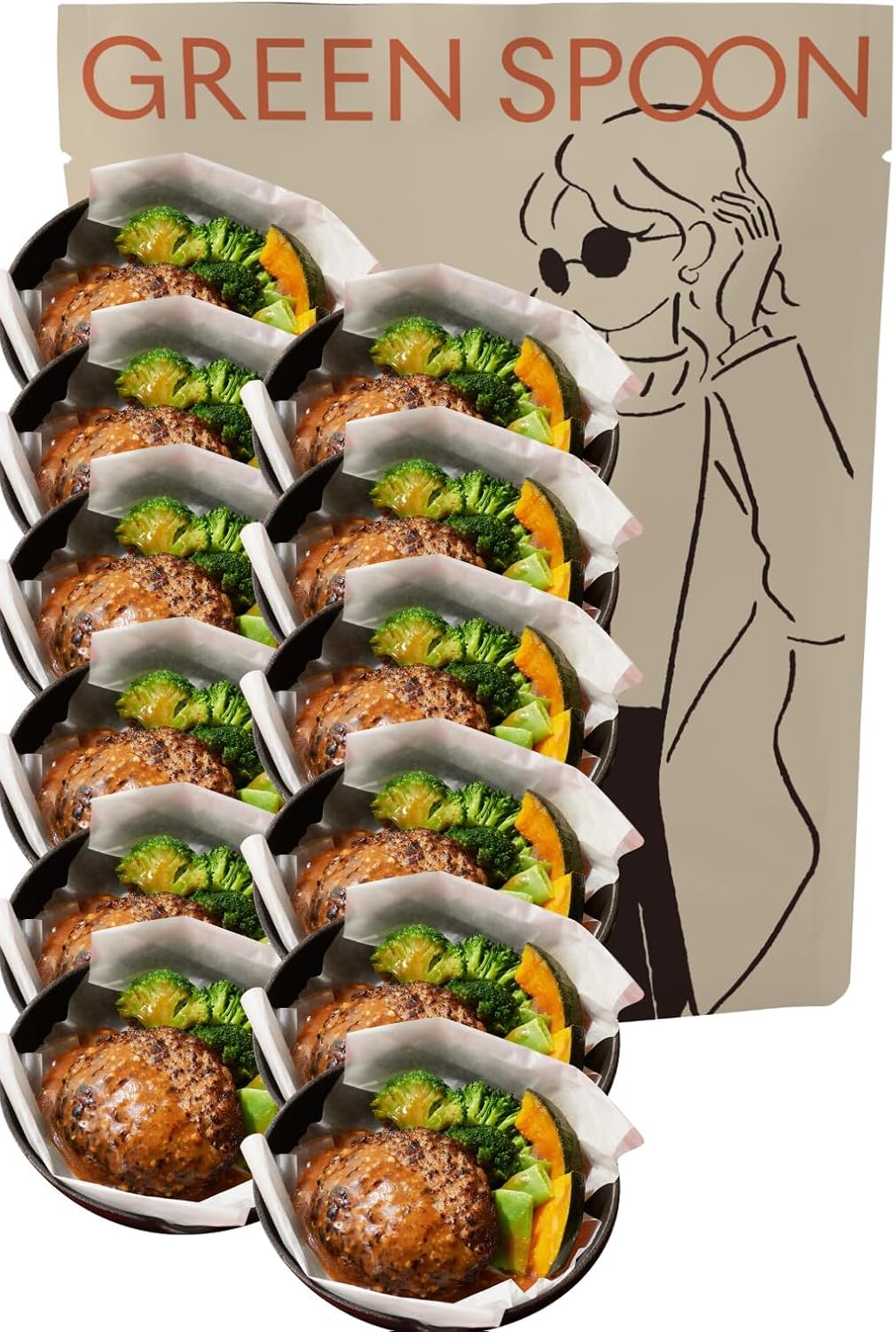 低糖質和風ハンバーグ12食セット【ダイエットお惣菜】