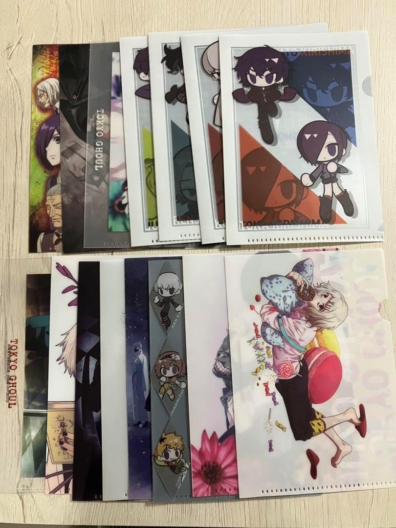 東京喰種 ミニクリアファイル 15点セット【フルコンプ】