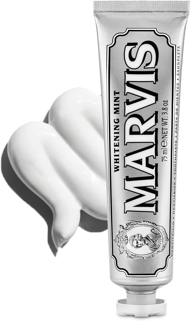 マービス ホワイト・ミント歯磨き粉 75ml - イタリア製爽やかミント味
