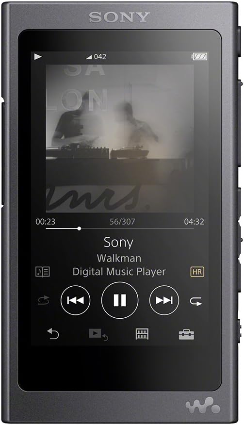 ハイレゾ対応 Bluetoothウォークマン Aシリーズ 16GB NW-A45 グレイッシュブラック 39時間再生