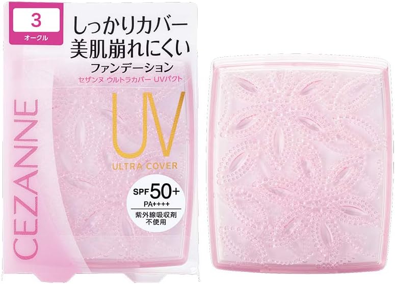 セザンヌ ウルトラカバーUVパクト 3 オークル 11g ファンデーション