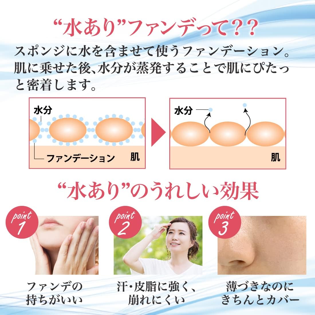 サマーケーキ 夏専用ファンデーション ナチュラル 16g 無香料