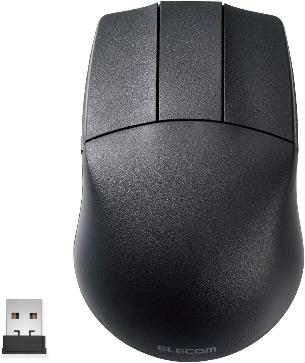 CAD向け ワイヤレスマウス Mサイズ 600/1200カウント調整 ブラック M-CAD01DBBK