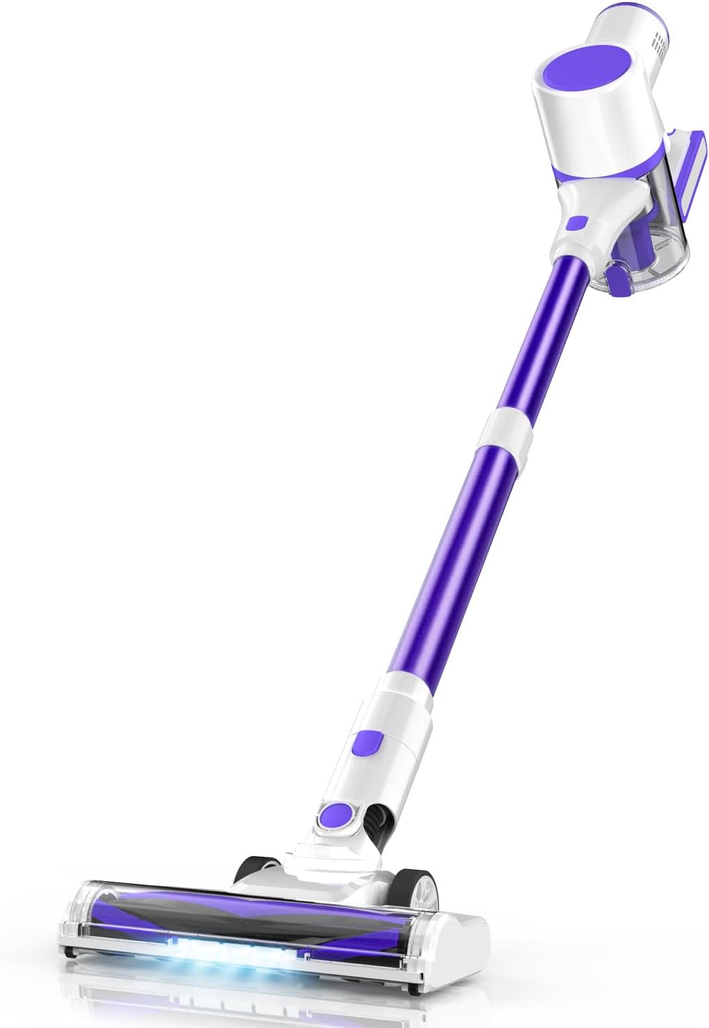 コードレス掃除機【55000Pa強力吸引・60分稼働・軽量】TULLRAS 自立式 2WAY ハンディ スティック型 HEPA7重濾過・LED液晶・低騒音・着脱式バッテリー