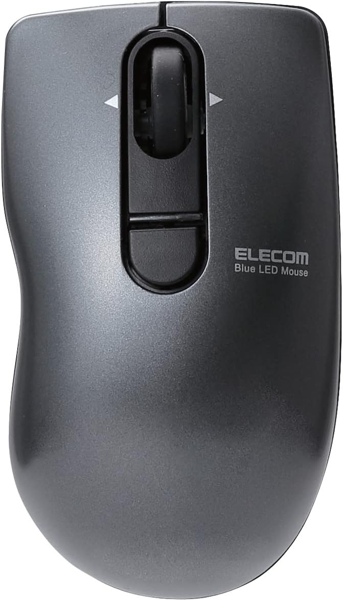 エレコム 小型ワイヤレスマウス Sサイズ 3ボタン ブラック