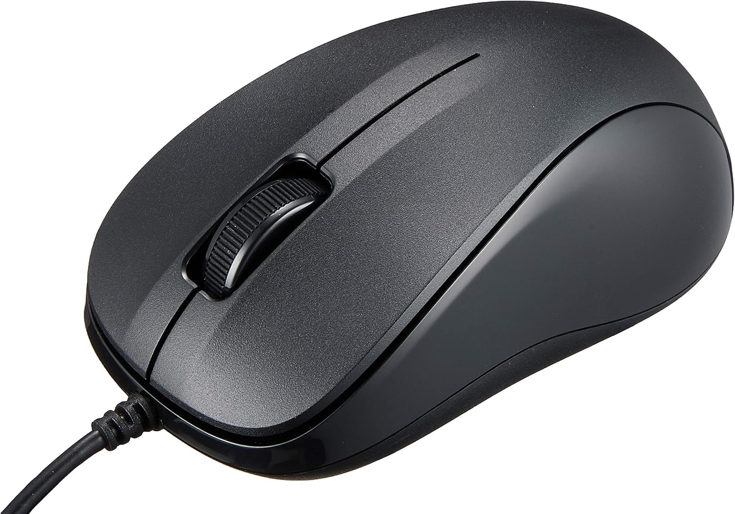有線小型光学マウス Sサイズ 3ボタン USB ブラック