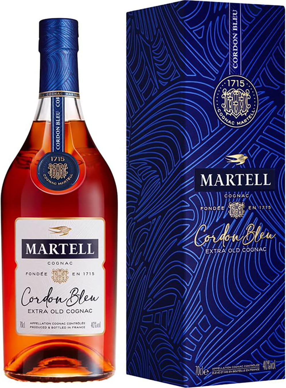 ブランデー ギフトボックス入り マーテル コルドンブルー コニャック 700ml