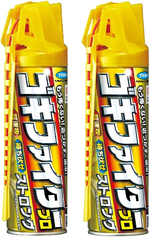 ゴキブリ駆除スプレー ゴキファイタープロ ストロング 450ml ×2個【まとめ買い】