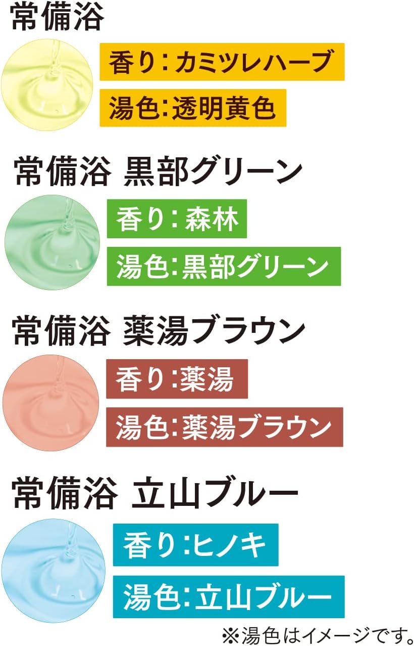 常備浴ギフト用薬用入浴剤 400mL 富山の温泉水使用 生薬エキス配合