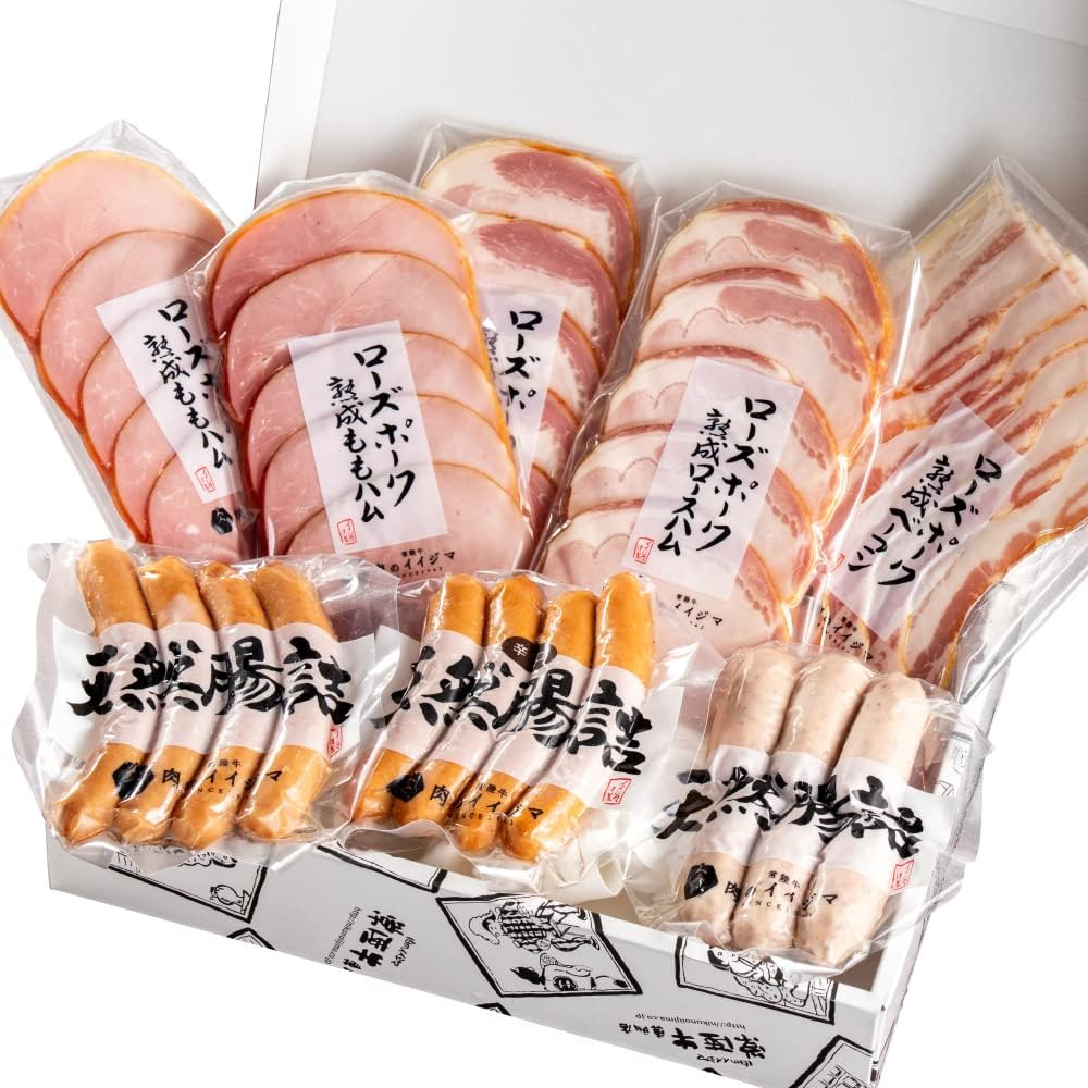 お中元 ギフト 詰め合わせ ハム・ソーセージ 760g ローズポーク 茨城県産
