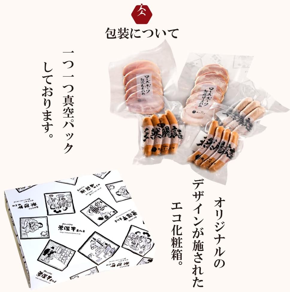 お中元 ギフト 詰め合わせ ハム・ソーセージ 760g ローズポーク 茨城県産