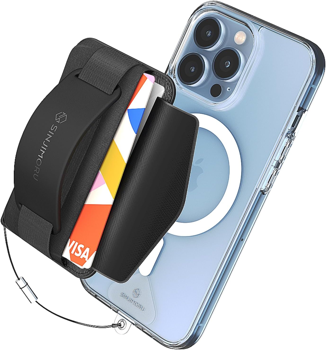 M-BGrip ブラック MagSafe対応3in1カードケース＆スマホスタンド