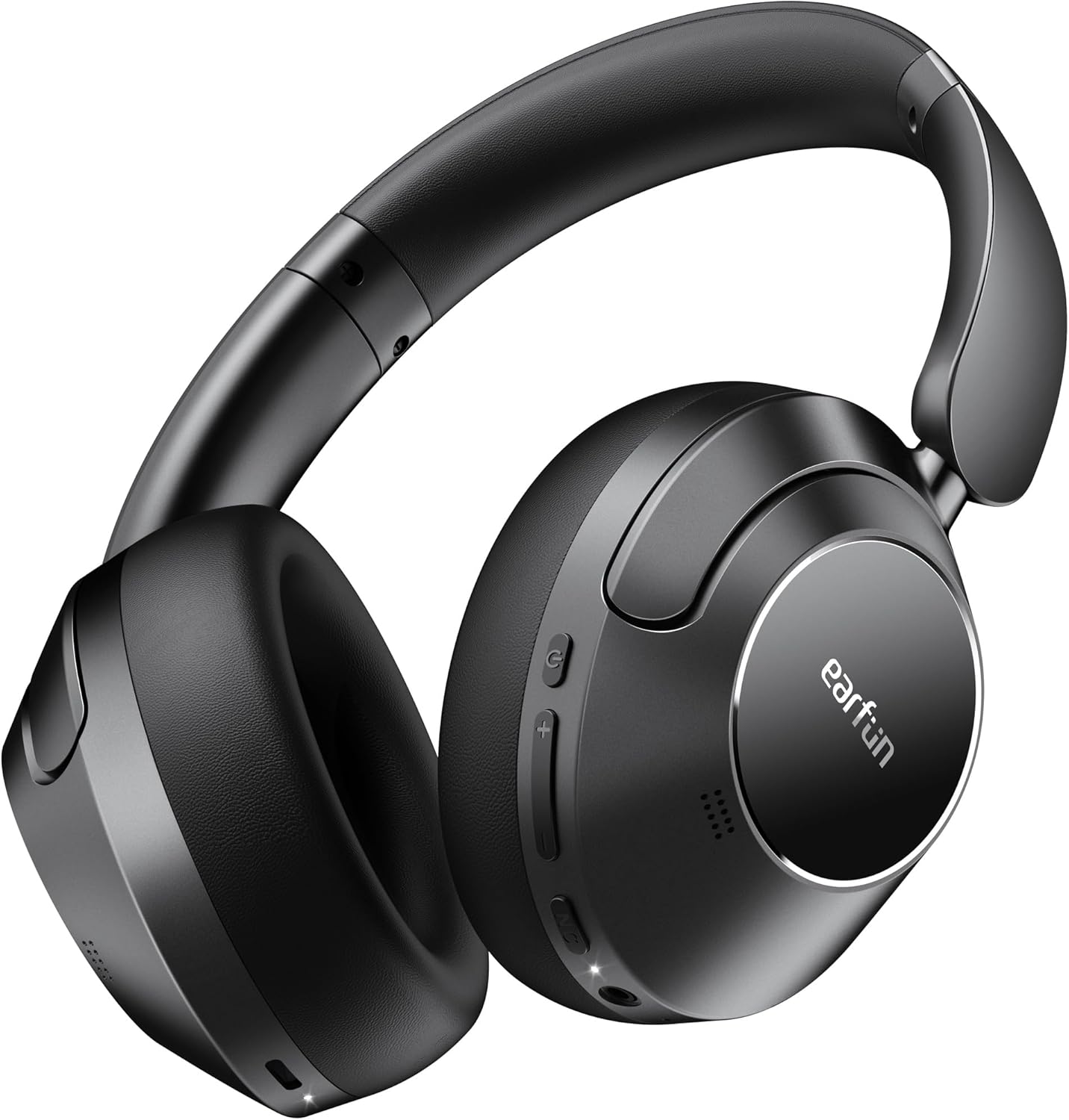 EarFun Wave Pro ワイヤレスヘッドホン Bluetooth 5.4 LDAC対応 ノイズキャンセリング 最大80時間再生 (ブラック)