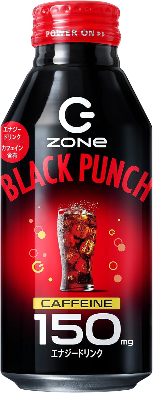 HYPER ZONe エナジードリンク ブラックパンチ 400ml×24本
