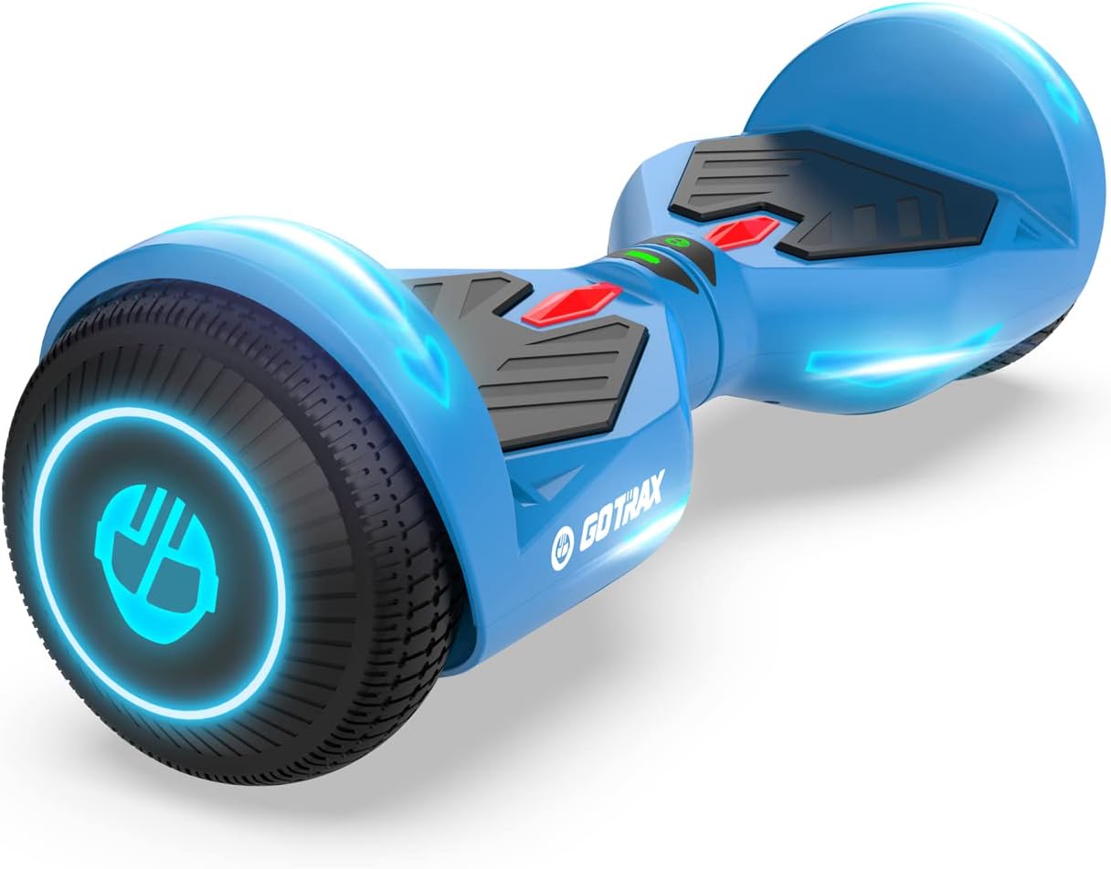 誕生日プレゼント 電動セルフバランススクーター 200Wモーター LEDライト付き 立ち乗り二輪車 黒/ピンク/ブルー 20-80KG対応