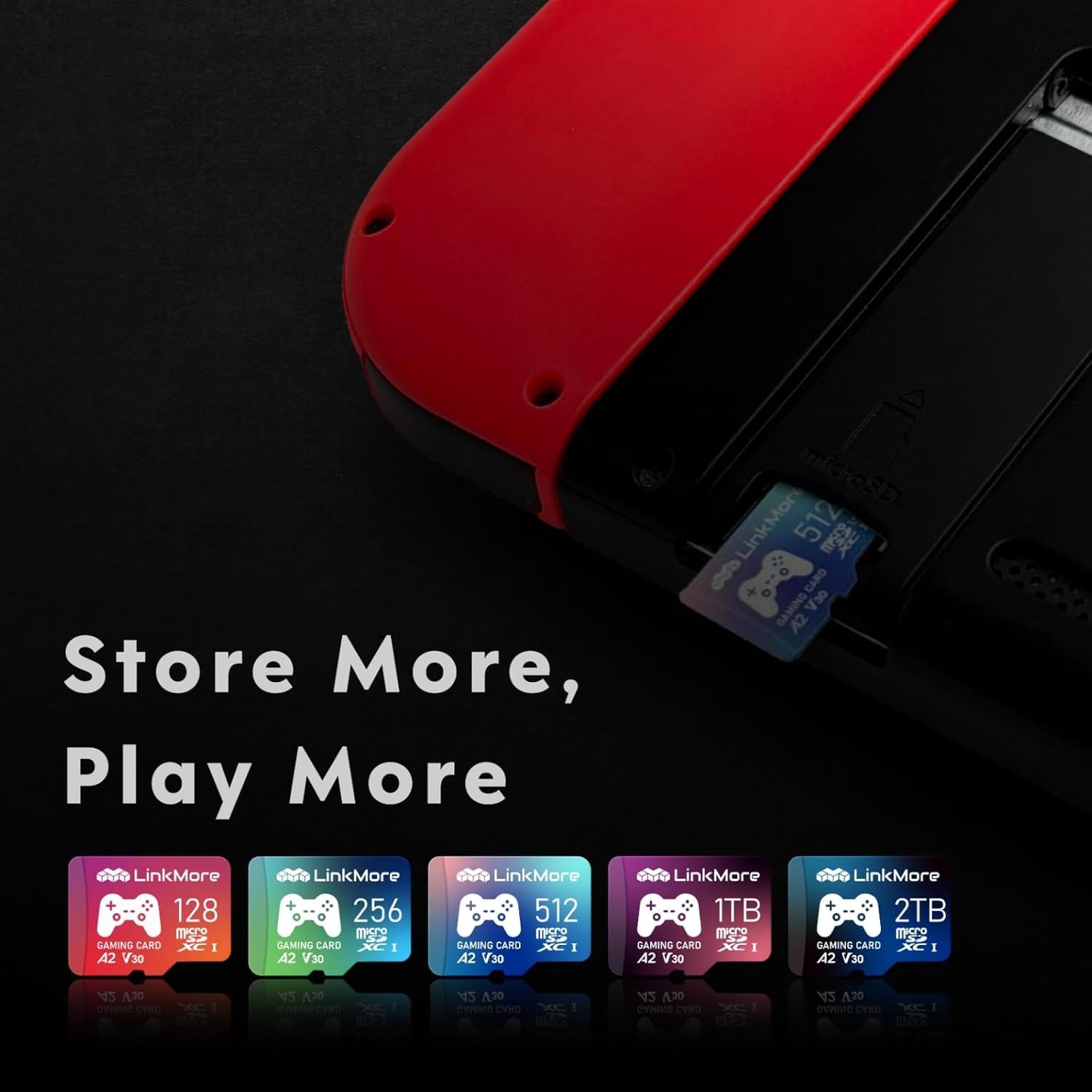 Switch対応 1TB MicroSDXCカード A2V30 【最大読込170MB/s】【SDアダプター付】