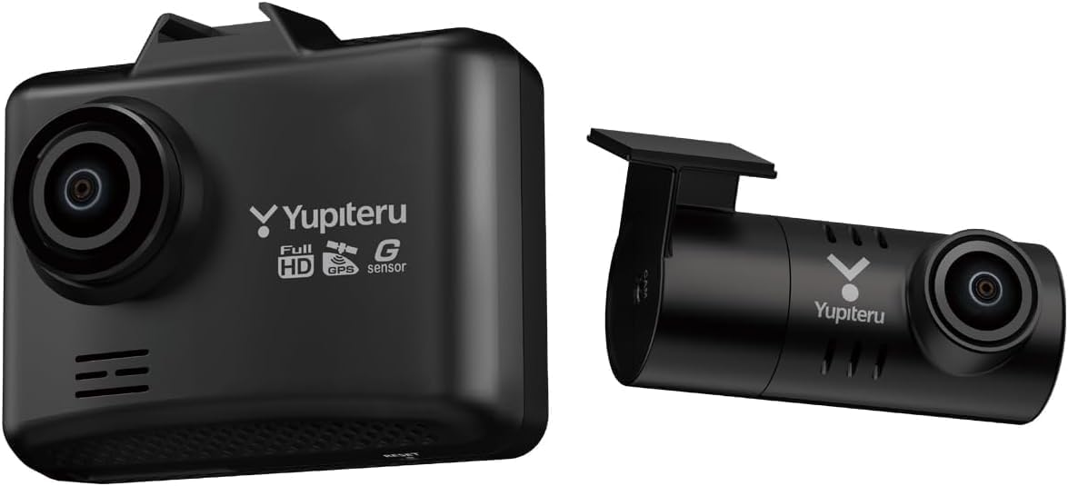 2025年モデル ユピテル ドライブレコーダー FULL HD 前後カメラ GPS＆HDR搭載 32GB SDカード付属