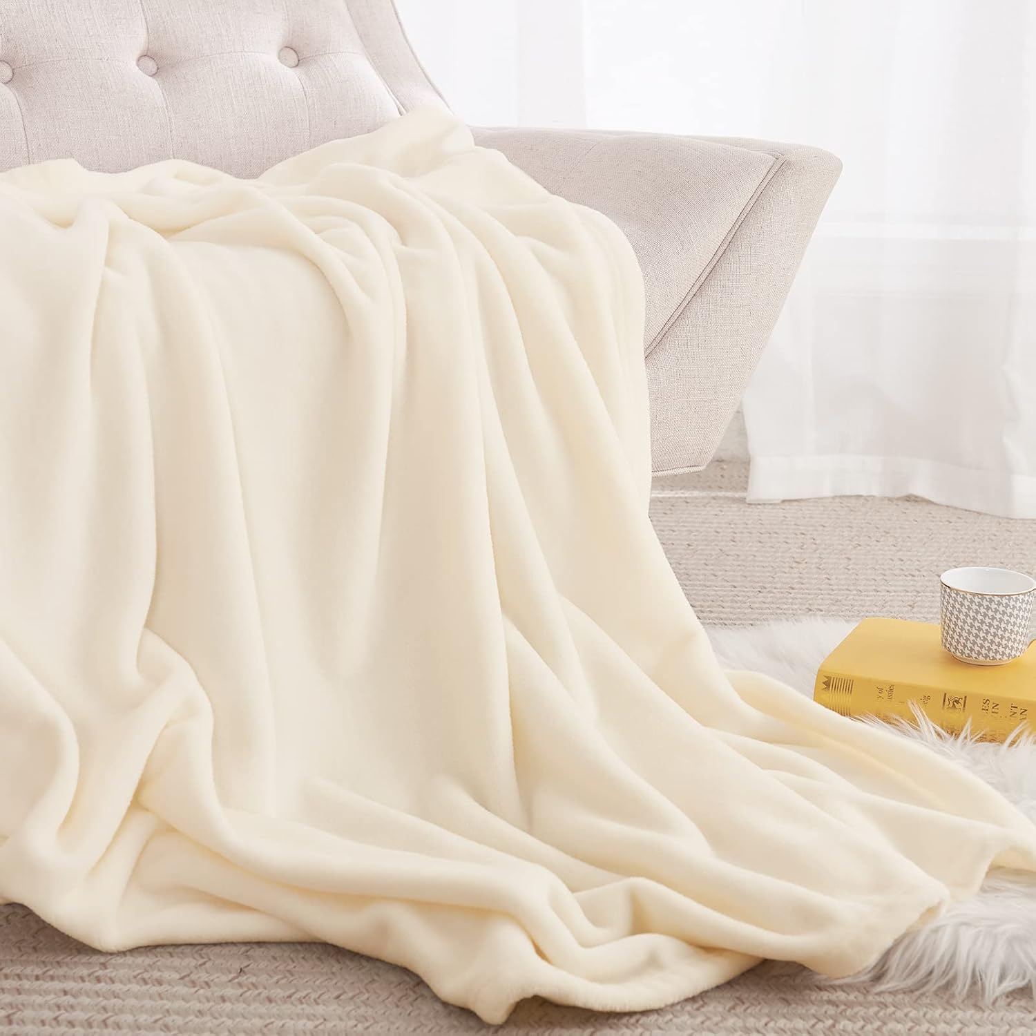 冬用フランネルタオルケット・毛布(シングルサイズ・140×200cm)