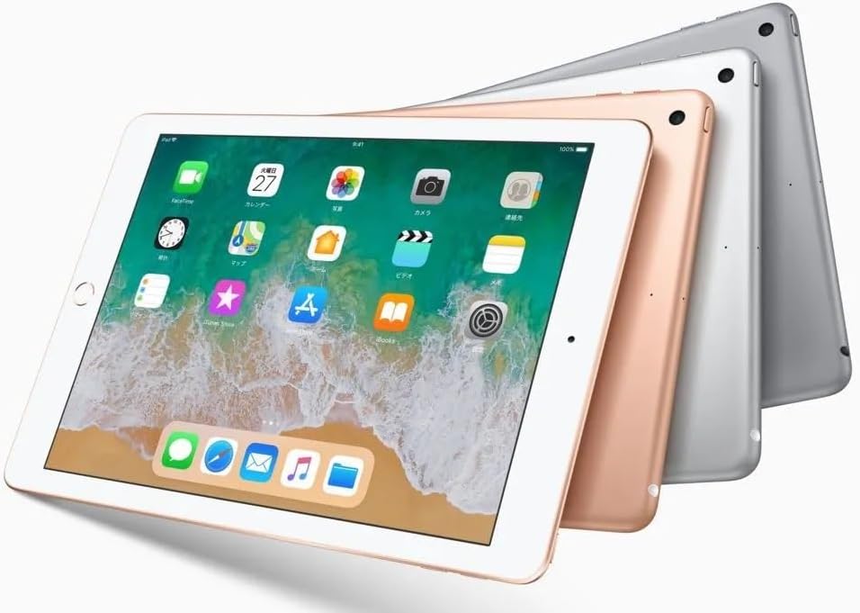 整備済み 32GB アップル iPad 第6世代 Wi-Fiモデル ケース付き