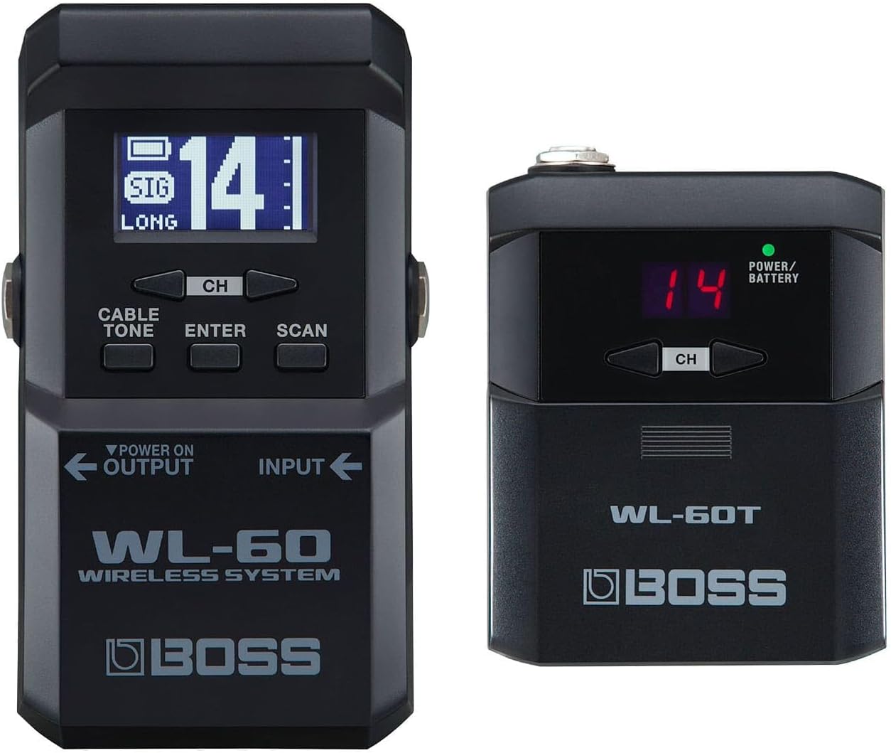 BOSS WL-60 ギターワイヤレスシステム 大型LCD付きペダル型
