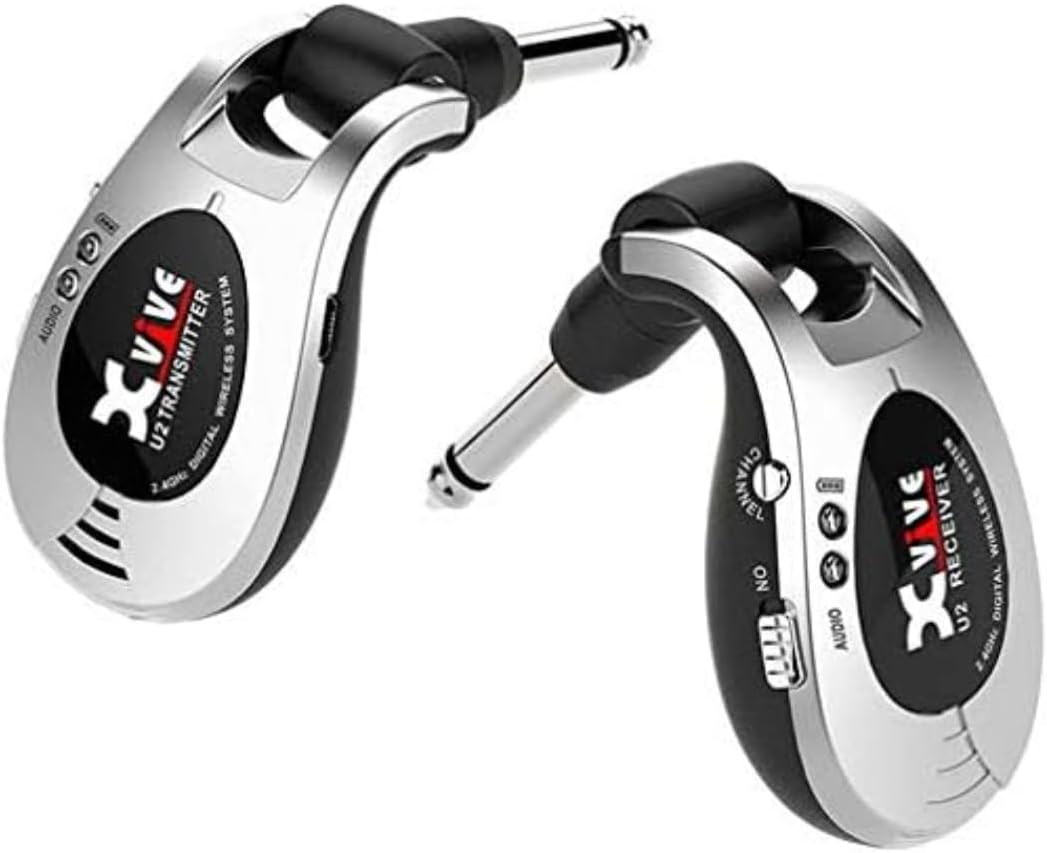 ワイヤレスギターシステム XVIVE XV-U2 シルバー