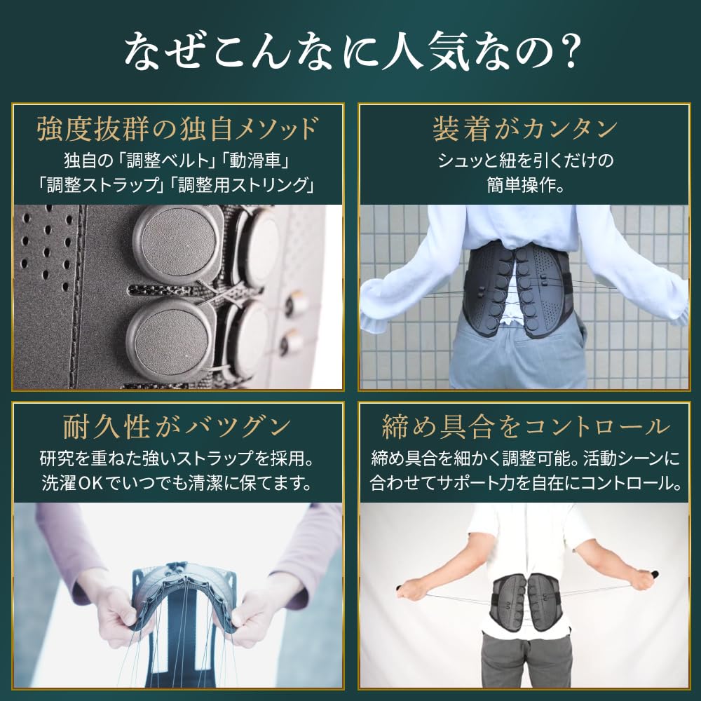 男女兼用洗濯可ガードナーベルトコルセットMサイズ