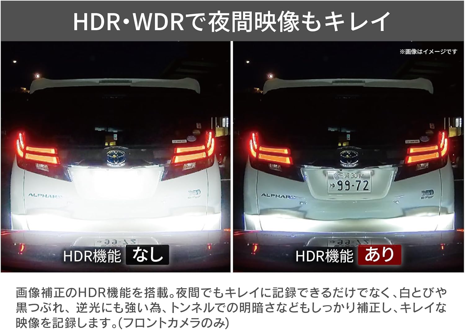 ドライブレコーダー ZDR043 前後200万画素 Full HD GPS搭載 駐車監視機能 32GB microSD付属【3年保証】