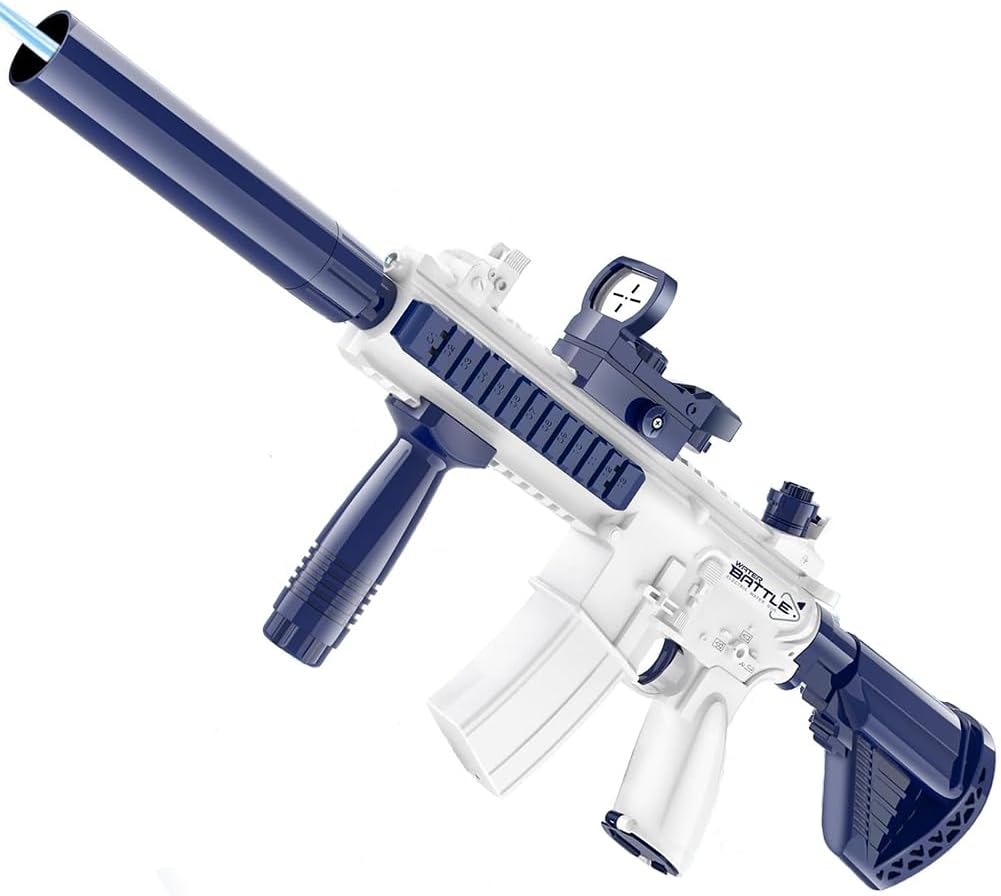 夏祭り用大容量水鉄砲 M416 超強力飛距離 マニュアル＆電動