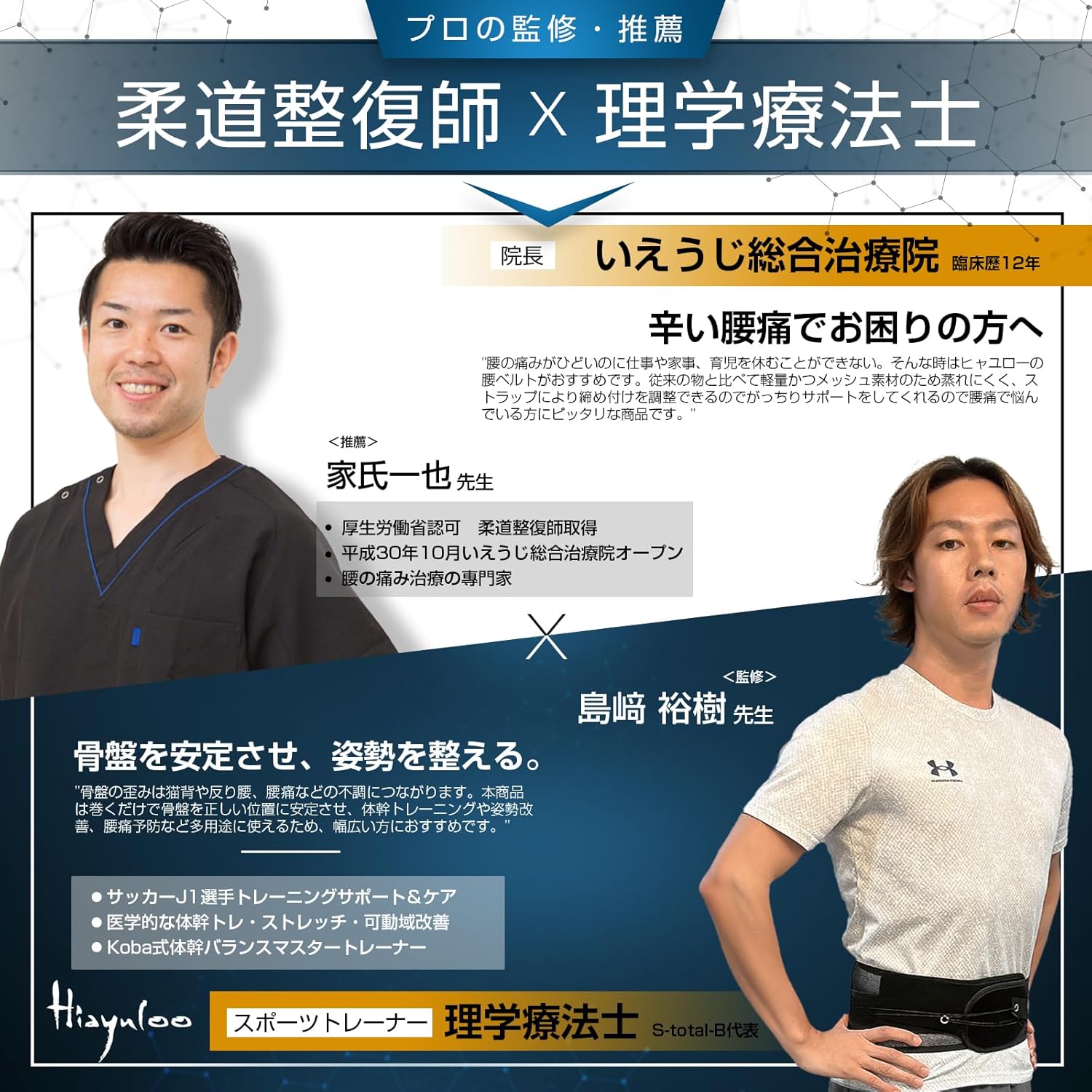 腰痛サポート コルセット 骨盤補正ベルト [JIS認証] ハンドメイド 男性女性向け ギフトに最適 25cm延長シート付き【L】胴囲88~98cm