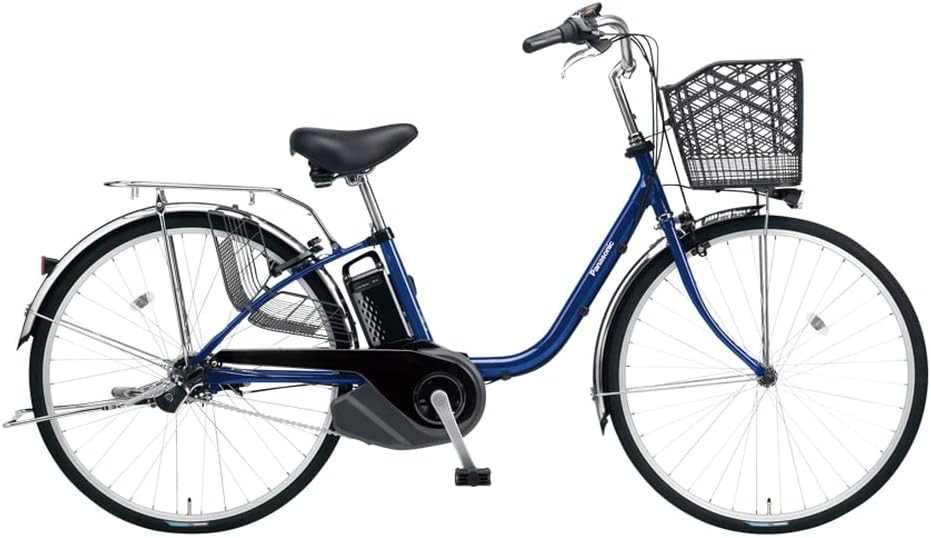 パナソニック 2024年モデル 電動自転車 ビビ・SX 24/26インチ ソリッドネイビー/シャイニーシルバー/チェスナットブラウン/ペアグリーン