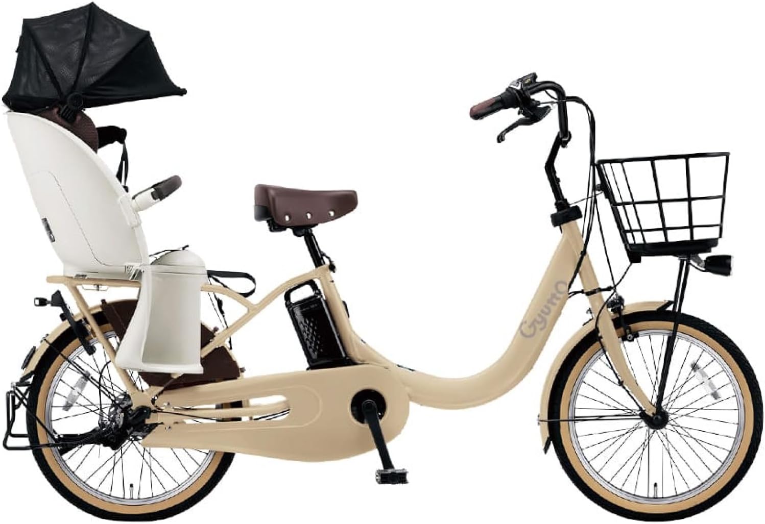 2025年モデル 電動自転車 パナソニック ギュット・クルームR・DX 20インチ 子供乗せ【整備士点検済】