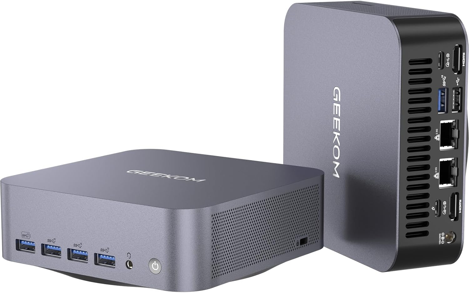 GEEKOM AIミニPC GT1 Mega インテルCore U9-185H 16コア 32GB DDR5 2TB SSD Windows11 Pro 4画面出力最大8K
