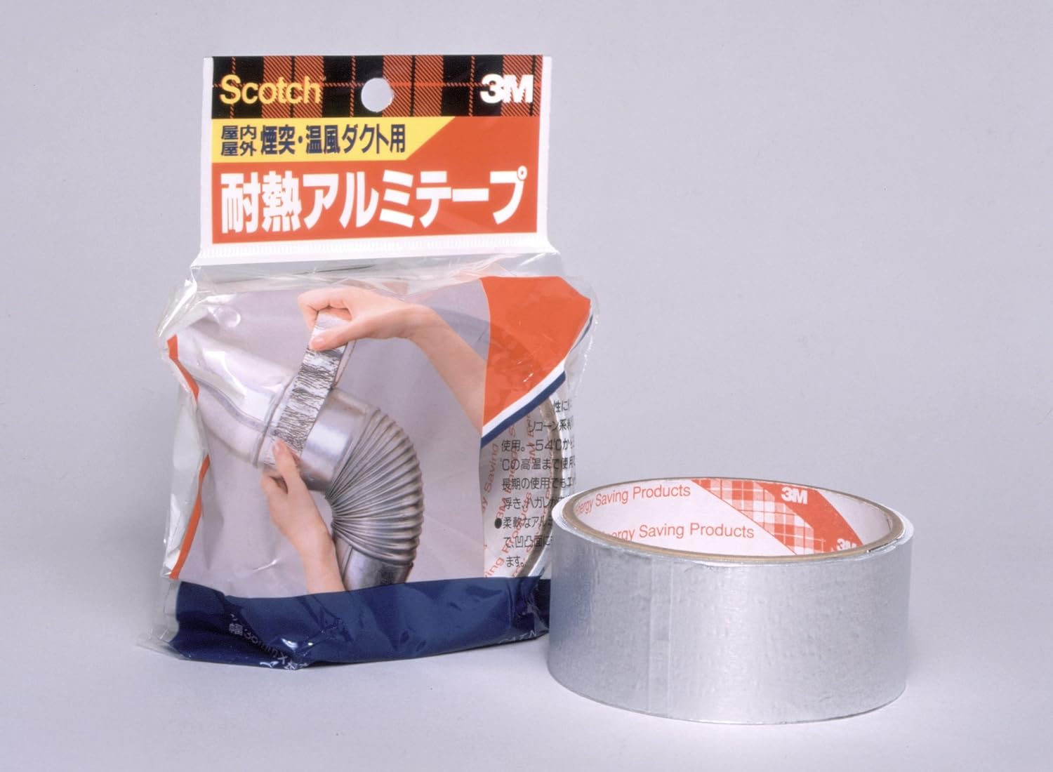 耐熱アルミテープ 38mm×4.5m 煙突用ダクト接続用 3M スコッチ EN-05