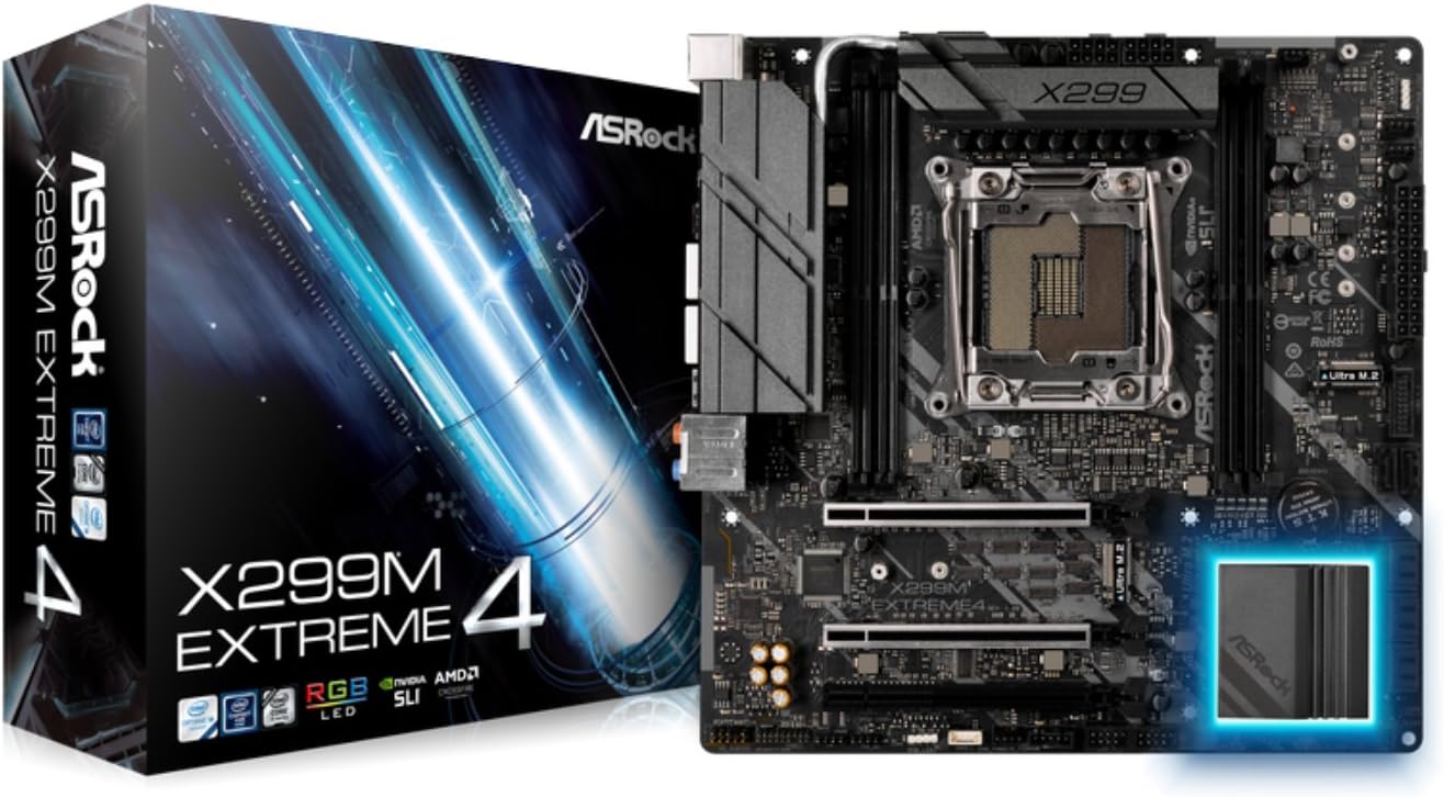 Intel X299マザーボード Micro ATX X299M Extreme4