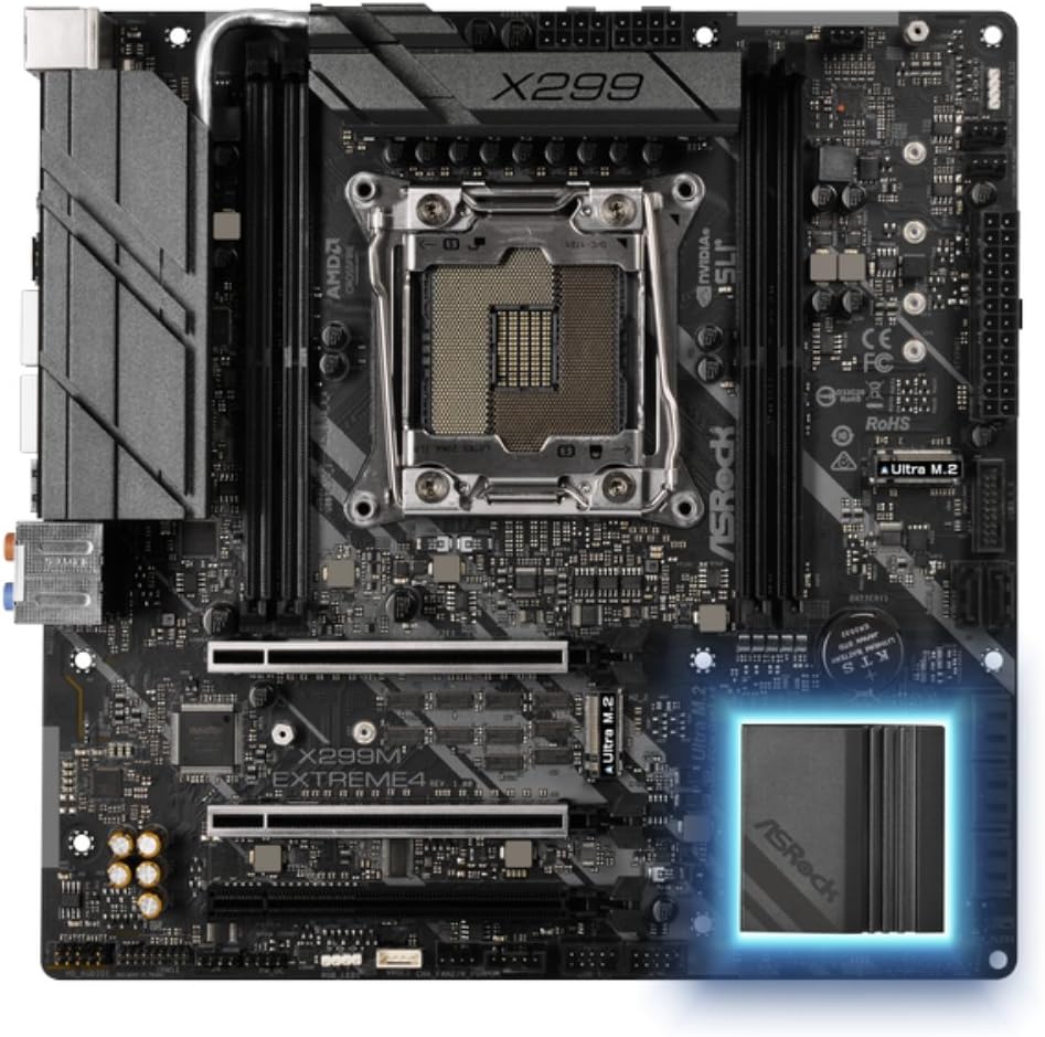 Intel X299マザーボード Micro ATX X299M Extreme4