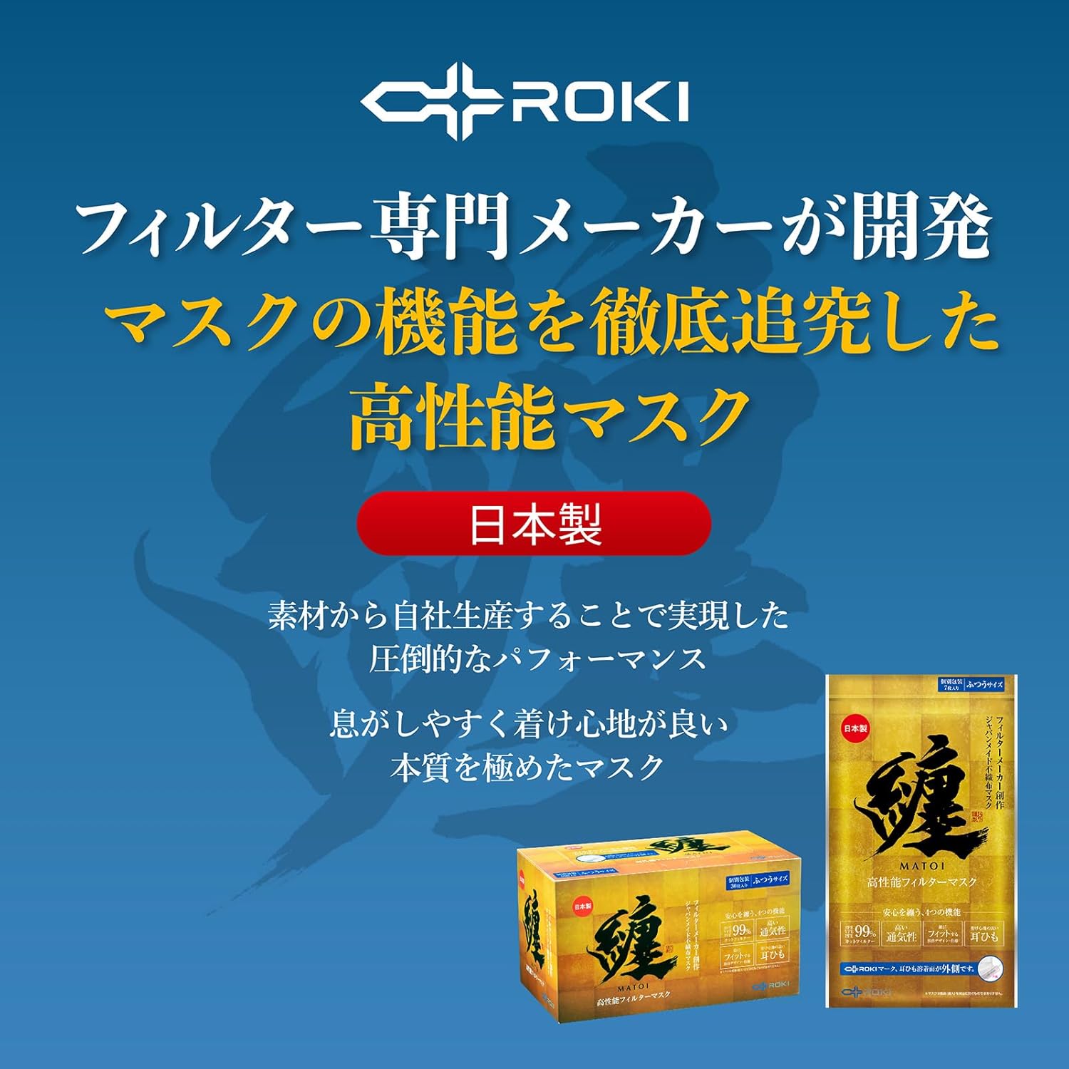 日本製不織布マスク 50枚入 (白/普通サイズ) 息がしやすい индивидуальная упаковка