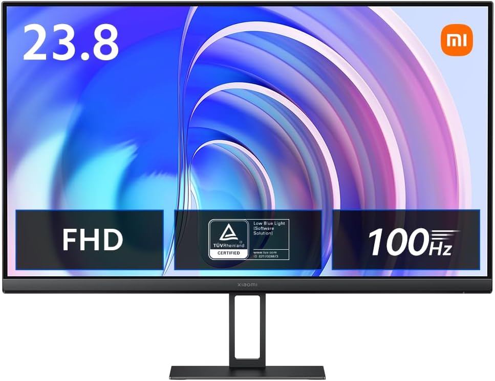 Xiaomi 23.8インチ フルHD IPSモニター A24i 超薄型 100Hz ブルーライトカット