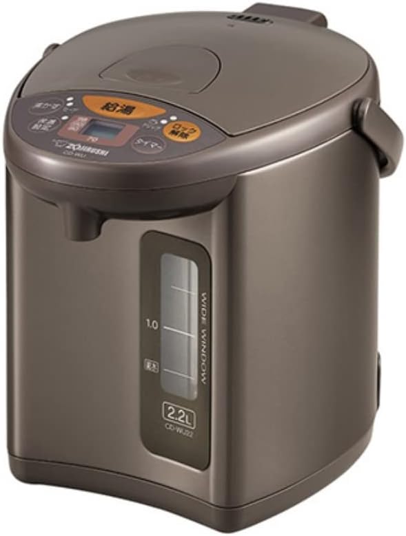 象印電気ポット 2.2L メタリックブラウン
