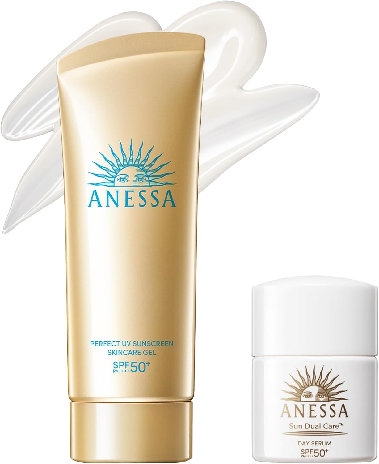 2024年モデル アネッサ パーフェクトUVスキンケアジェル 90g SPF50+ PA++++ 日焼け止め 化粧下地 ウォータープルーフ【Amazon限定】