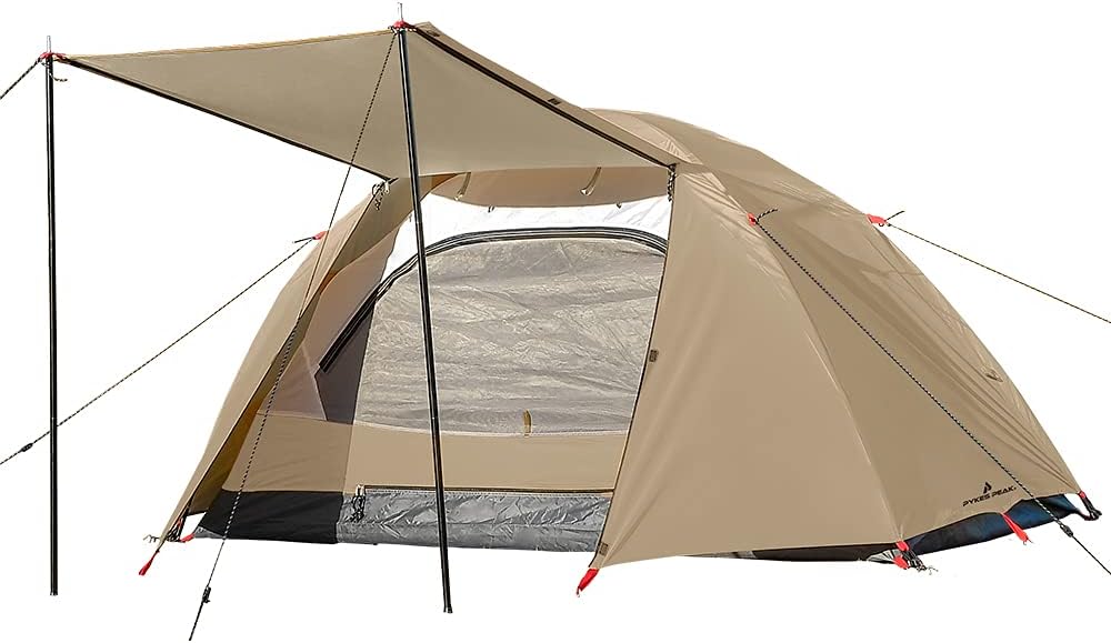 1人用キャンプテント シルバーコーティング ドーム型 Easy-Setup